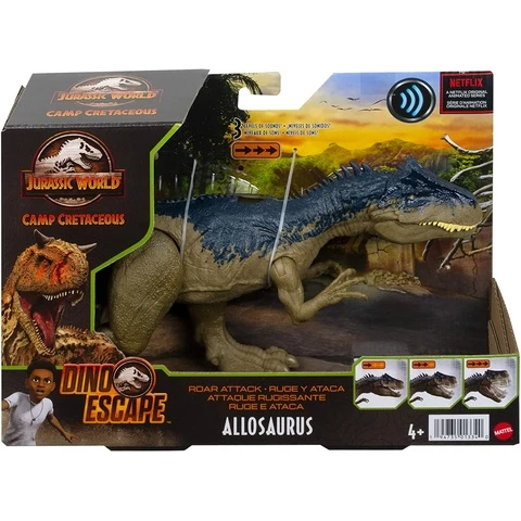 Jurassic World Roar Attack Dinosaurus Allosaur with voice