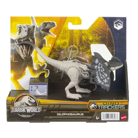 Jurassic World Strike Attack dinosaurus Dilophosaurus