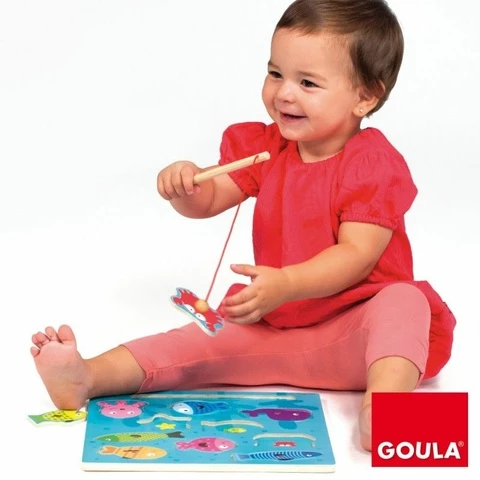  Goula Puzzle 10 pieces, Fishing