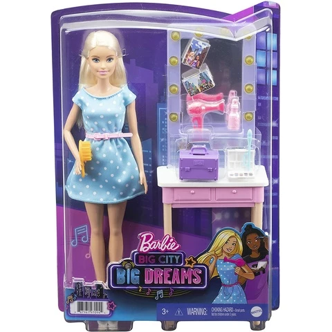  Barbie Big City play set incl. Barbie doll and dressing table
