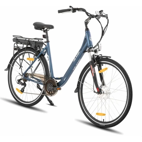 Hiland Karida 28" 7-v sähköpyörä tummasininen (Tummansininen, 28")