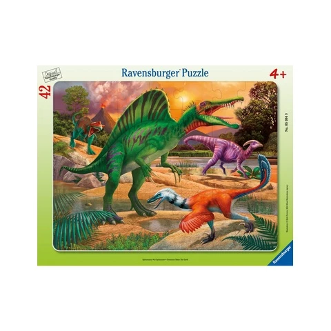  Ravensburger Puzzle 48 returns frame dinosaurs