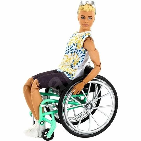 Barbie Ken in a wheelchair