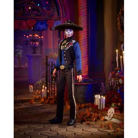 Ken Barbie Día De Muertos nukke