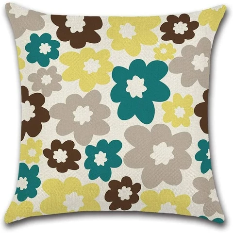 Pillow covers 45x45, set (4 pcs) Spring