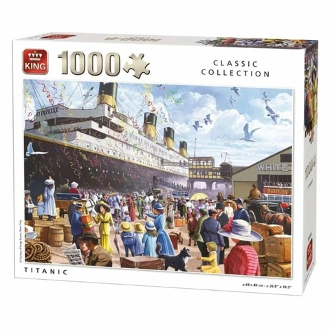 Palapeli 1000 palaa Titanic King