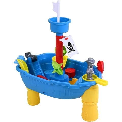 Knorrtoys Sand and Water Table Pirate Ship