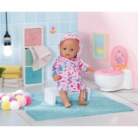  Baby born bathrobe pink