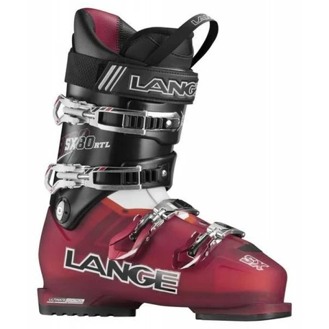 Lange sx rtl Transparent red/ Black Mountain Ski Boots