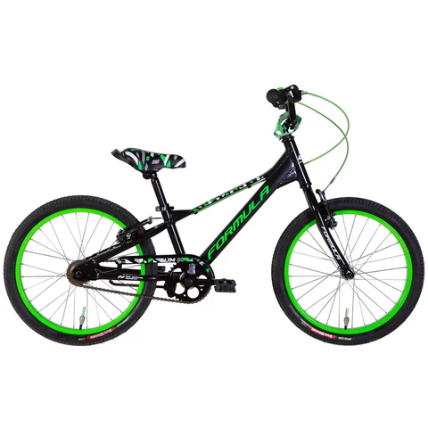 Lasten polkupyörä Formula SLIM 20" 1-v vihreä (Vihreä-musta, 20")