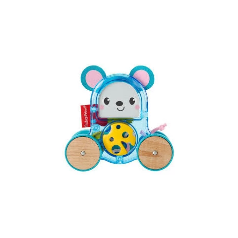 Fisher -Price pushable mouse toy on wheels