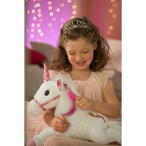 Lica Bella unicorn sleep buddy plush toy with lights