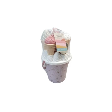 Little Dutch Ice cream kiosk sand toy set, pink color