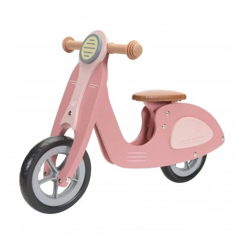 Little Dutch scooter wooden pink