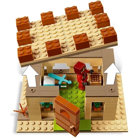 Lego Minecraft 21160 Pillagerien hyökkäys