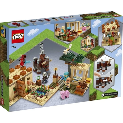 Lego Minecraft 21160 Pillagerien hyökkäys