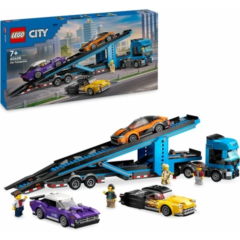 LEGO City 60408 Urheiluautojen kuljetusauto