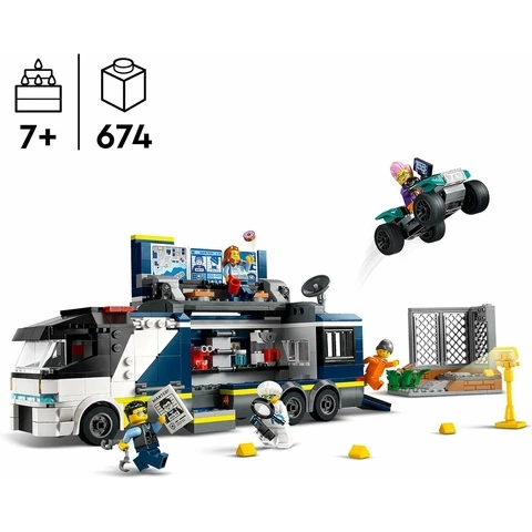 LEGO City Poliisin rikoslaboratorioauto 60418 