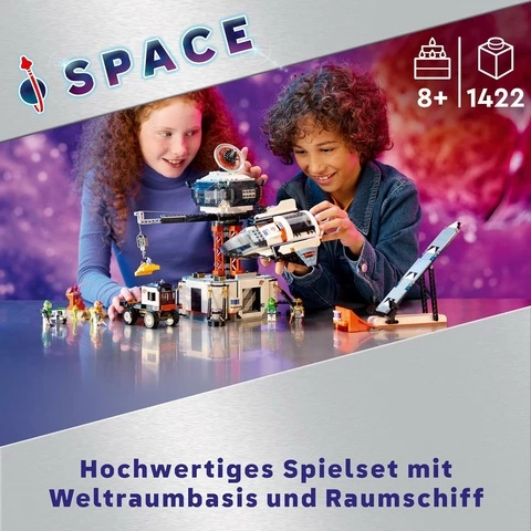 LEGO City Space Avaruusasema ja raketin laukaisualusta 60434