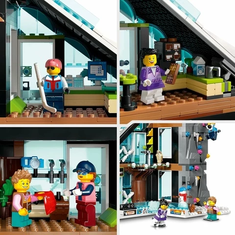 LEGO My City 60366 Laskettelu- ja kiipeilykeskus