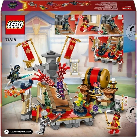 LEGO Ninjago 71818 - Turnajaisten taisteluareena
