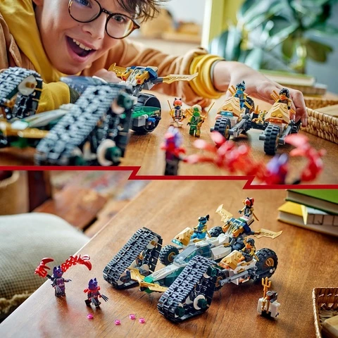 LEGO Ninjago 71820 - Ninjatiimin monitoimiajoneuvo