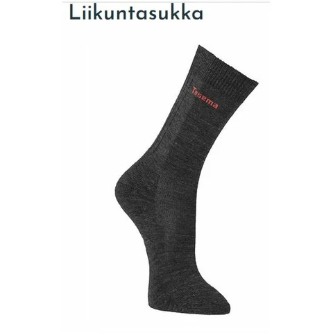 Sock 37-39 Exercise sock gray Finland