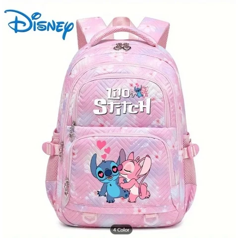 Lilo ja Stitch koulureppu pinkki