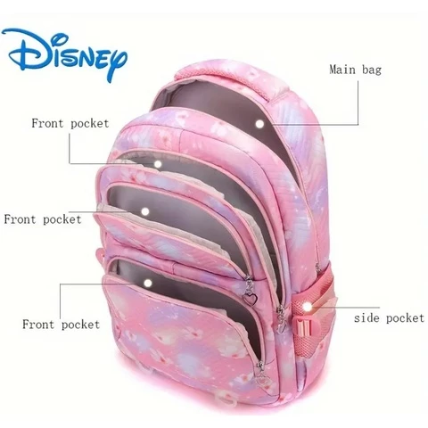 Lilo ja Stitch koulureppu pinkki
