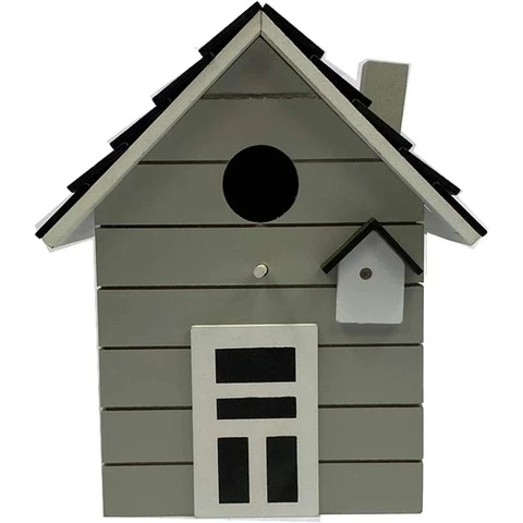  CasaJame Birdhouse gray 20 cm