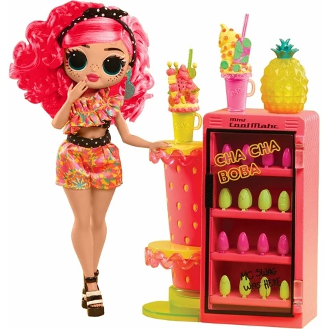 LOL Surprise OMG Sweet Nails Pinky Pops Fruit Shop nukke