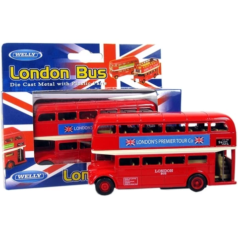 London De Luxe double-decker Bus model