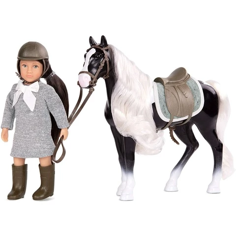Lori doll 15 cm and a horse