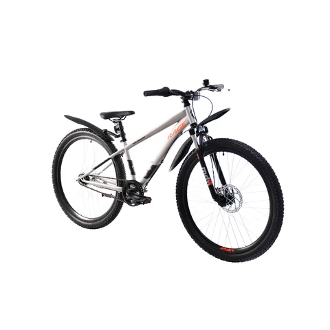 Madison Rage 26″ 7-v maastopyörä harmaa matta (Harmaa matta, 24'')