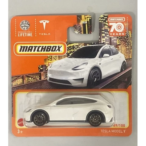 Matchbox Tesla Model Y metallinen auto