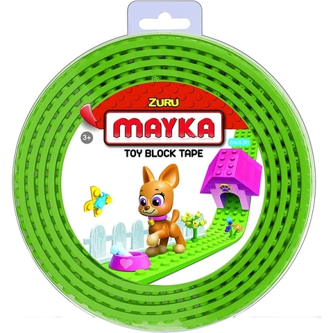 Mayka Block tape construction tape 2 knobs in a row