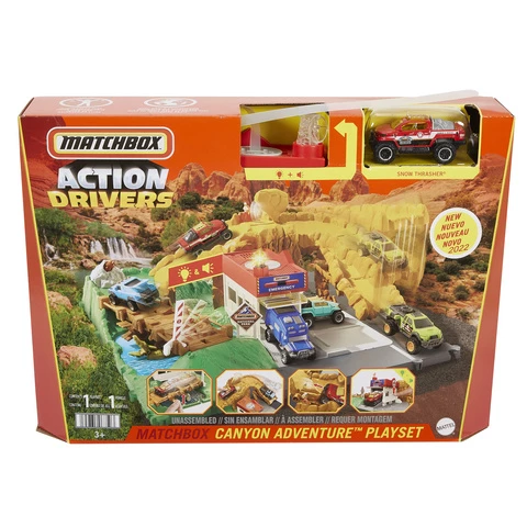 Matchbox Action Drivers Canyon Adventure leikkisetti