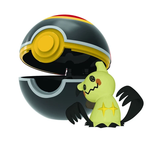 Pokemon Clip &#39;N&#39; Go Mimikyu+Luxury Ball