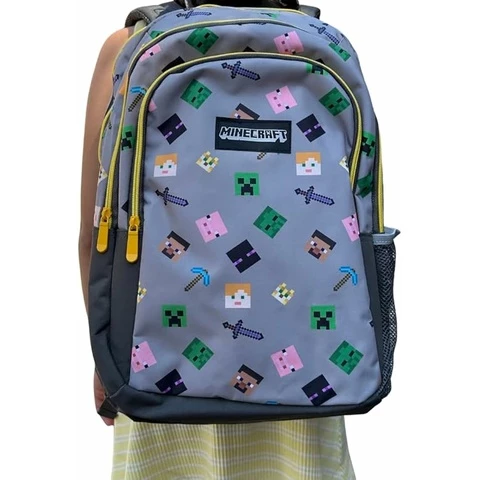 Minecraft koulureppu 44 cm