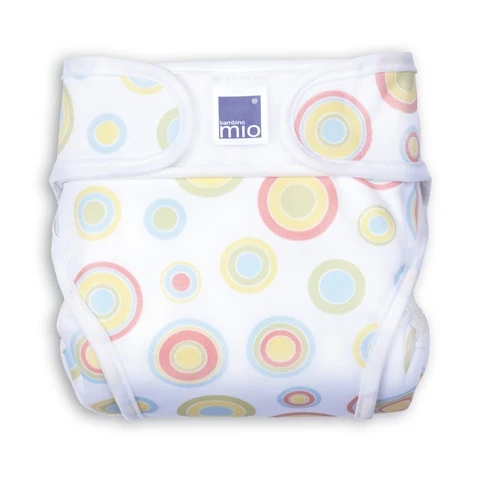 Miosoft diaper pants with patterned citrus