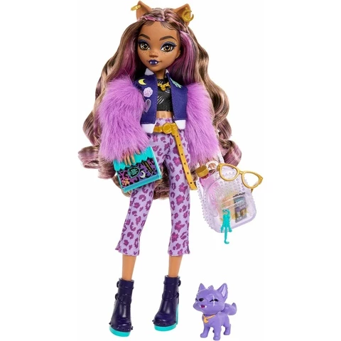 Monster High Creepover Party Clawdeen - muotinukke
