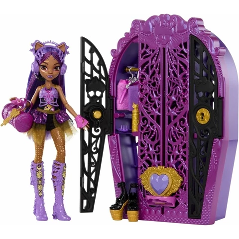 Monster High Skulltimate Secrets Clawdeen -muotinukke