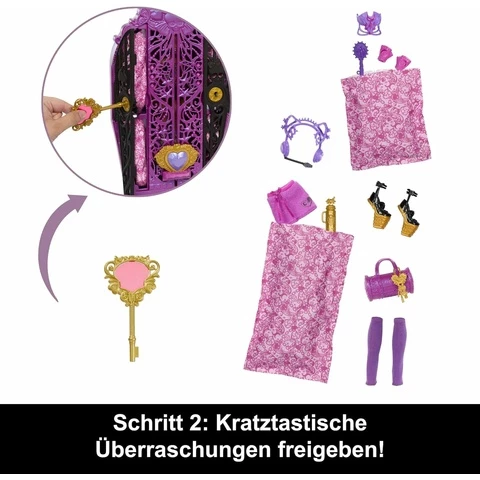 Monster High Skulltimate Secrets Clawdeen -muotinukke