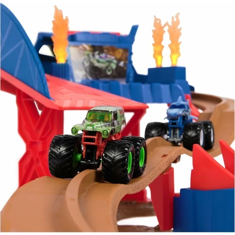 Monster Jam 1:64 Super Charger Speedway