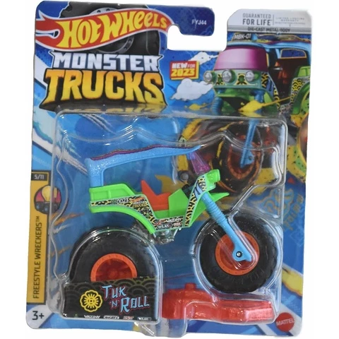 Hot Wheels Monster Trucks Tuk "n" Roll auto