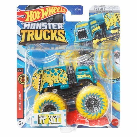 Hot Wheels Monster Trucks Wheel Cool Trash It All auto