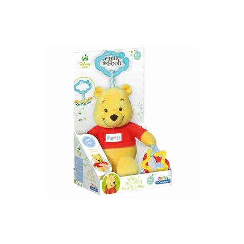 Winnie the Pooh wooden oxygen soft toy, Clementoni