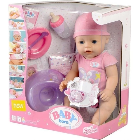 BABY BORN interactive girl doll