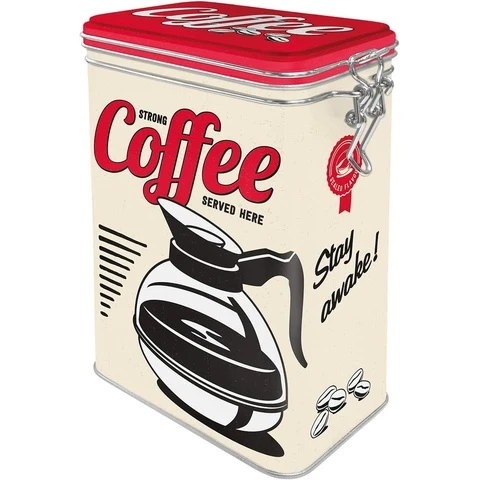 Nostalgic-Art Strong Coffee coffee jar