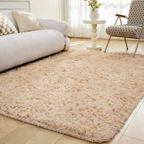 OMERAI non-slip matto beige eri kokoa (60 x 110 cm)